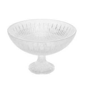 Centro de Mesa Decorativo Cristal C/pe Queen 30x19