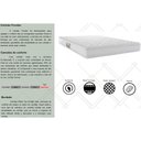 Ver mais imagens de Colchão Viúva Espuma Herval Ortopédico D65 Frontier 128x188x20