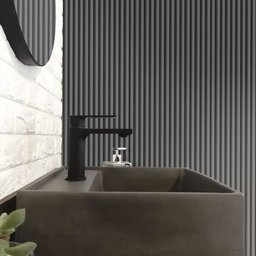 Painel Ripado Prime Madeira Pvc Cinza Fosco 2,9m X 16cm - 5