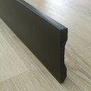 Ver imagem 3 de Rodapé 10cm Poliestireno Liso Lev101 Preto Santa Luzia 2,4 Metros