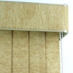 Persiana Vertical em Tecido Blackout com Bando Crisdan Largura 2,40 X 1,30 Altura Bege Mescla - 6
