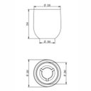 Ver imagem 4 de Vaso Cilíndrico Liso 33 (20l) Cor Cimento Queimado Japi