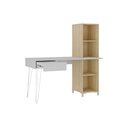 Ver imagem 2 de Escrivaninha Fusion com Estante - Artany - 141,2ax1378lx60,3p 480105