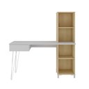 Ver imagem 3 de Escrivaninha Fusion com Estante - Artany - 141,2ax1378lx60,3p 480105