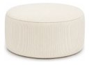 Ver imagem 6 de Sofá e Puff Orgânico Virginia 300cm Sala Suede:Marfim