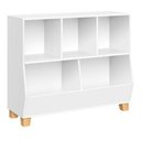 Ver imagem 3 de Organizador De Brinquedos Bernardo 100% Mdf Quarto Criança