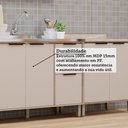 Ver imagem 5 de Cozinha Modulada Compacta 5 Peças sem Tampo Aspen Luciane Móveis
