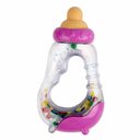 Ver imagem 2 de Chocalho e Mordedor para Bebê - 2 em 1 - Mamadeira - Rosa - Buba