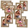 Porta Retrato Foto Kit 10 Und Fotografia 13X18cm Casa Enfeite Decorativo Estante Rack Prateleira - 1