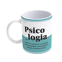 Ver imagem 1 de Caneca De Porcelana Profissões - Psicologia