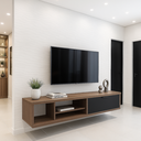 Ver imagem 1 de Rack Suspenso para Sala Tv Home em Mdf Alto Padrão