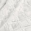 Ver imagem 6 de Kit Roupa Cama King Size Madelyn Cobre Leito Aveline Dupla Face 300 Fios Super Macio:BRANCO