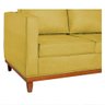 Sofá 2 e 3 Lugares Europa 180cm Suede - Doce Sonho Móveis Amarelo - 2