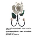 Ver imagem 3 de Cabide de 2 Ganchos em Ferro / Porta Toalha 2 Ganchos em Ferro / Varias Cores:branco