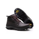 Ver imagem 5 de Botina de Segurança Gogowear Force 100% Couro Marrom Café Solado Emborrachado Ca 43770