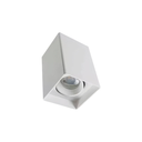 Ver imagem 1 de Spot Sobrepor Quadrado Bco Pto com Lampada Mr16 4,8w - Branco - Branco Quente