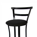 Ver imagem 2 de Banqueta Bar Prime 97cm x 42cm x 37 cm Aço Preto utilaço