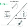 Rodo Vassoura Silicone Multifuncional Cabo Extensor Limpa Vidros Pisos - 2