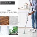 Ver imagem 3 de Rodo Vassoura Silicone Multifuncional Cabo Extensor Limpa Vidros Pisos