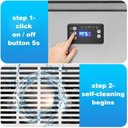 Ver imagem 4 de Takywep Máquina de Gelo Comercial 130lbs/dia 27lbs Aço Inox 300w