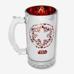 Caneca de Vidro Importada 450ml | Chopp Gelado | Durável - 1