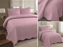 Ver imagem 2 de Jogo de Colcha Ultrassonic Urban Solteiro 160x240cm - Rosa
