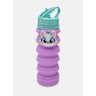 Garrafa Retratil Infantil Pet Sereia Lilas Puket Menina - 3