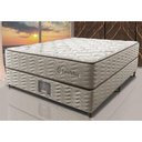 Ver imagem 1 de Cama Box Casal Colchão Euro + Box 138x188x71 Molas Ensacadas Cama inBox Ocean Bege