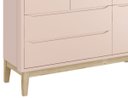 Ver imagem 3 de Guarda-Roupa Retrô 3 Portas Classic New Fosco com Natural - Reller
