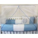 Ver imagem 1 de Kit Kids com Mosquiteiro Comum - Realeza Azul