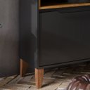 Ver imagem 4 de Cantinho do Café Aparador Buffet - Mod.3040 Cor:preto/freijó