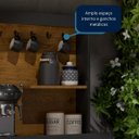 Ver imagem 5 de Cantinho do Café Aparador Buffet - Mod.3040 Cor:preto/freijó