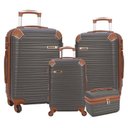 Ver imagem 1 de Kit com 3 Malas para Viagem + 1 Frasqueira Polo King - Abs - Cor Grafite