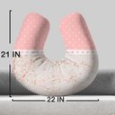 Ver imagem 3 de Almofada de Amamentação Travesseiro Árvore Rosa
