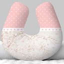 Ver imagem 1 de Almofada de Amamentação Travesseiro Árvore Rosa