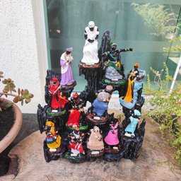 Altar Congá com 12 Orixás de 10 Cm Umbanda Cinza - 8
