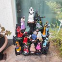 Ver mais imagens de Altar Congá com 12 Orixás de 10 Cm Umbanda Cinza