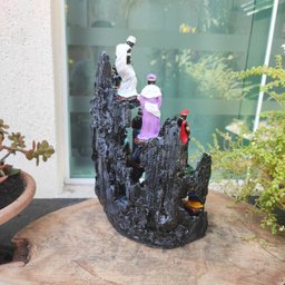 Altar Congá com 12 Orixás de 10 Cm Umbanda Cinza - 4