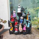 Ver imagem 1 de Altar Congá com 12 Orixás de 10 Cm Umbanda Cinza