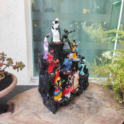 Altar Congá com 12 Orixás de 10 Cm Umbanda Cinza - 3