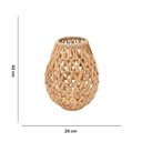 Ver imagem 2 de Lanterna em Fibra Natural 42x25x25cm