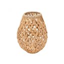 Ver imagem 1 de Lanterna em Fibra Natural 42x25x25cm