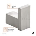 Ver imagem 3 de Acessórios para Banheiro 4 Peças Aço Inox 304 São Domingos Pingoo.casa - Prata Escovado