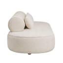 Ver imagem 7 de Sofá Orgânico Horizonte 4 Lugares 230cm Bouclé Off White - Nexta Casa