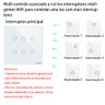 Interruptor Inteligente NovaDigital Touch Wi-Fi 4x4 6 Botões - 3