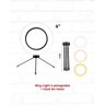Ring Light 6" de Mesa + Tripé Iluminador Arco de Led - 1