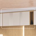 Ver imagem 2 de Módulo Aéreo para Quarto 3 Portas Elegance Marrom/Angelin|Blanc