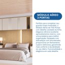 Ver imagem 6 de Módulo Aéreo para Quarto 3 Portas Elegance