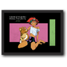 Quadro com Moldura - Cowboy Bebop: Radical Ed e Ein - Pequeno - 2