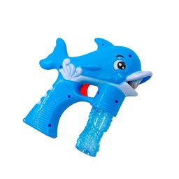 Lança Bolhas de Sabão Pistola Lançador de Bolinhas Golfinho:azul - 5